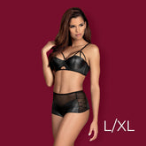 Obsessive - Leatheria 2-pcs set L/XL - Black